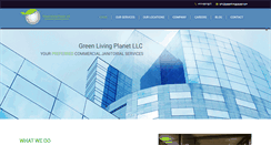 Desktop Screenshot of greenlivingplanet.com